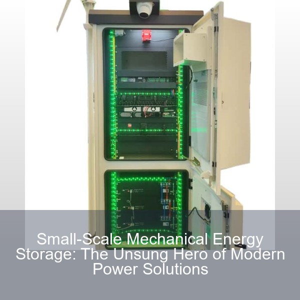 Small-Scale Mechanical Energy Storage: The Unsung Hero of Modern Power Solutions